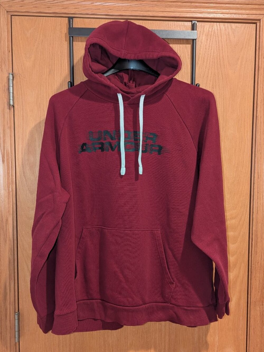 Under Armour Rival Fleece Textured Glitch Hoodie